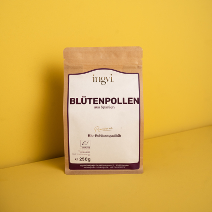 ingvi Blütenpollen, Rohkostqualität, Bio 250g