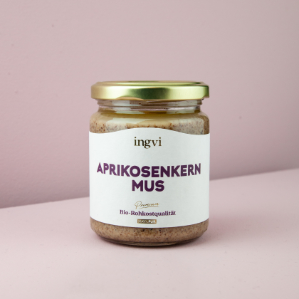 ingvi Aprikosenkernmus, Rohkostqualität, Bio 250g