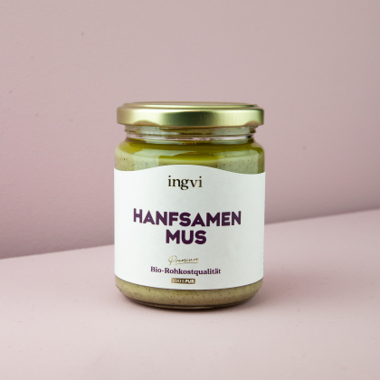 ingvi Hanfsamenmus geschält, Rohkostqualität, Bio 250g