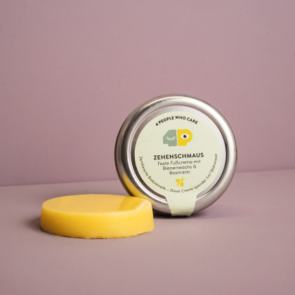 Feste Fußcreme Zehenschmaus, Bio, 40 g