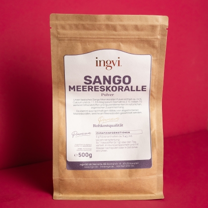 ingvi Sango Meereskorallen-Pulver 500g