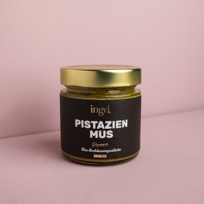 ingvi Pistazienmus, Rohkostqualität, Bio, 200g