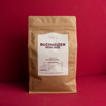 ingvi Buchweizenkeimlinge, Rohkostqualität, Bio,1000g