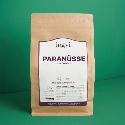ingvi Paranüsse, Rohkostqualität, Bio, 500g