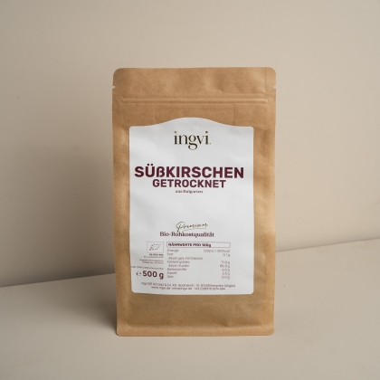 ingvi Süßkirschen, Rohkostqualität, Bio 500g