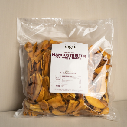 ingvi Mangostreifen Haden, aus Peru, Rohkostqualität, Bio 1000g