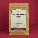 ingvi Kakaobutter Drops, Rohkostqualität, Bio, 500g