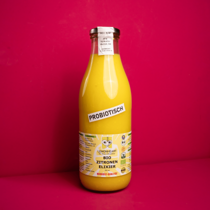 Lemonheart Zitrone-Kurkuma Elixier, Rohkost, Bio, 1000ml