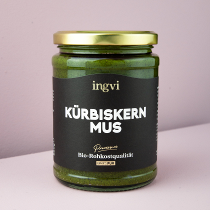 ingvi Kürbiskernmus, Rohkostqualität, Bio