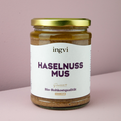 ingvi Haselnussmus, Rohkostqualität, Bio