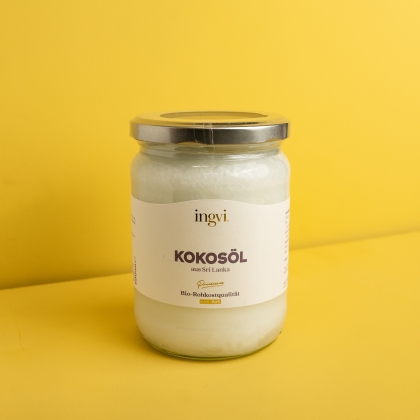 ingvi Kokosöl, Rohkostqualität, Bio 500ml